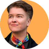 Sateenkaariperheet ry:n viestintäpäällikkö Vilppu Järvinen